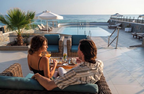 Stalida Apartment | Dream Villa Athena-2 bedrooms Beach Front with private pool