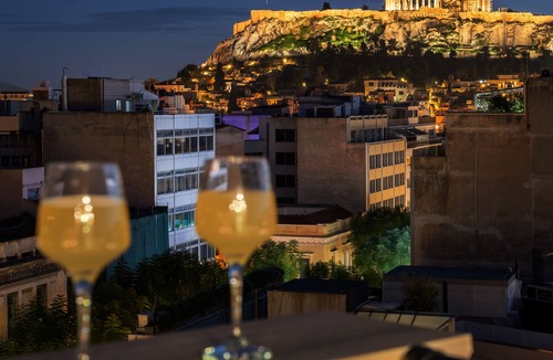 Psirri Apartment | Dreamy Athens Terrace with Acropolis View
