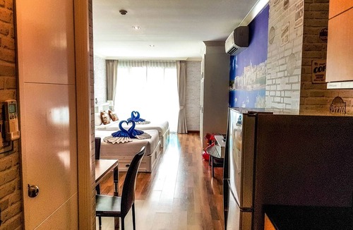 Khao Takiab Apartment | E202 Cozy 1-bedroom apartment with Playground near City
