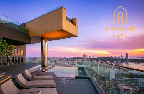 Pattaya Bay Apartment | EDGE Central Pattaya PTY High-Floor Sea View By 78