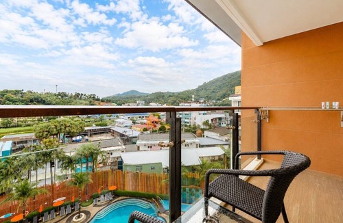 Kata Apartment | Elegant 1BR Resort/Pool/Gym Kid Playroom C202v