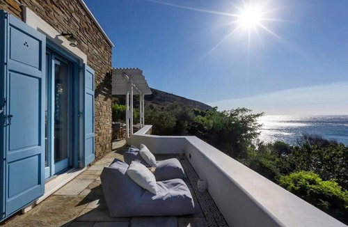 Steniai Villa | Elegant Andros Retreat | 6-Bedroom Villa | Breathtaking Sea Views | Villa.