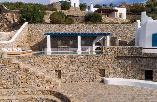 Mykonos Town Villa | Elegant Villa with Spacious Pool Area
