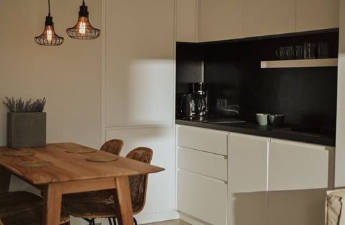 Aktio-Vonitsa Apartment | Elsa Modern Apartment One bed with private outdoor seating. Ground level Apt1