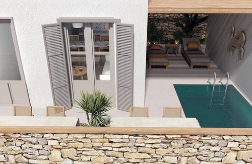 Skiros Villa | Endearing Skyros Suite | Ocean Suite | 1 Bedroom | Private Pool | Garden View |.