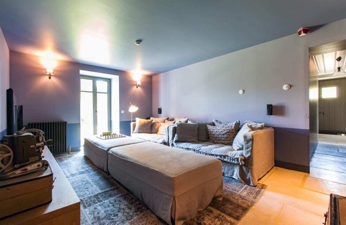 Zagori Villa | Exquisite Vintage Mansion with Stone-Paved Gardens & Small Spa Center