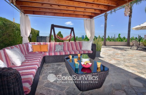 Pegeia Villa | Family Villa Short Walk To Coral Bay Strip 5 Min and Pub, shops etc