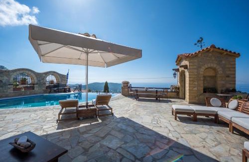Saronida Villa | Four Seasons Stonework Castle