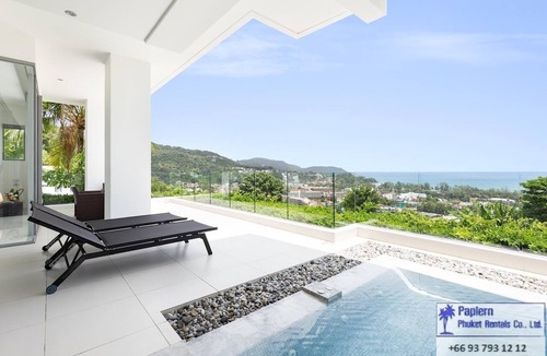 Kata Apartment | FULL SEA VIEW APARTMENT - PRIVATE SWIMMING POOL JACUZZI - 3BR - 6/7P