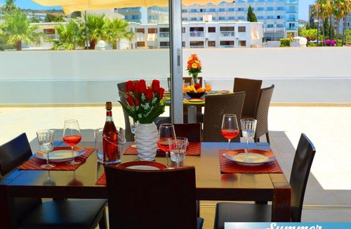Ayia Napa Apartment | Grand Napa Harbor 3 Bedroom Penthouse Apartment Large 65m2 Balcony with Sea view