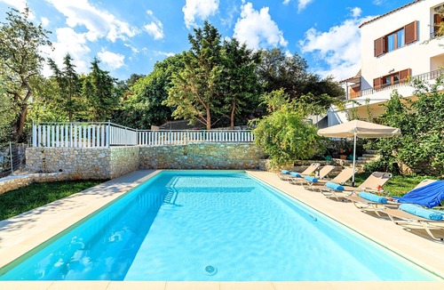 Kastellos Villa | Grand View Villa Private Heated Pool