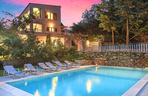 Kastellos Villa | Grand View Villa Private Heated Pool
