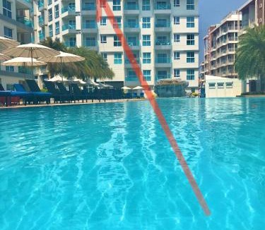 Kram Apartment | GrandBlue Condominium Mae Phim TOP FLOOR WITH SEA VIEW 706