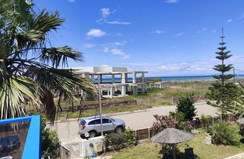 Andravida-Kyllini Apartment | Greece-Kyllini am Strand ruhiges OG, Tierfreunde