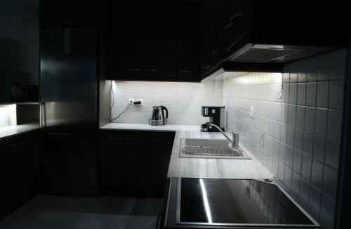 Patras Apartment | Grey Stones & Balcony