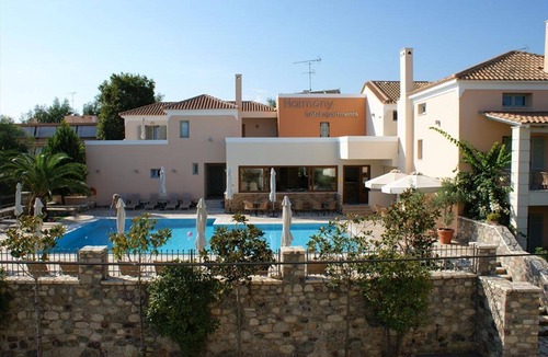 Longos Apartment | Harmony Hotel Apartments - Suite ARTEMIS 50m² For 2-4 People Free Wifi