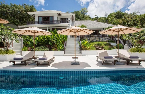 Ko Pha-ngan Apartment | Hedonistic The Secret Beach Villa- Beachfront on Koh Phangan