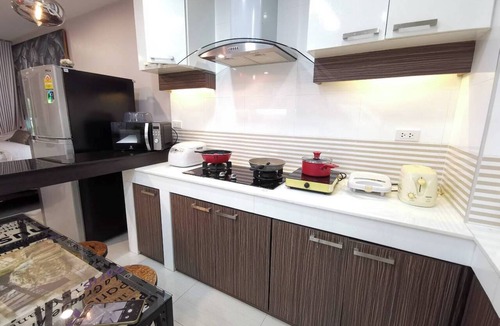 Downtown Krabi Apartment | Home Base at Krabi 2BR 1BA Kitchen Laundry Parking for Family & Friends