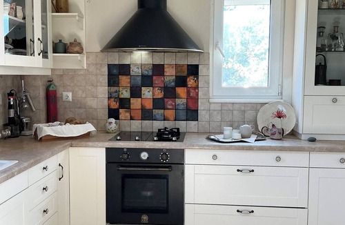 Amarinthos Cottage | Horizon House in Evia With olive grove and vineyard