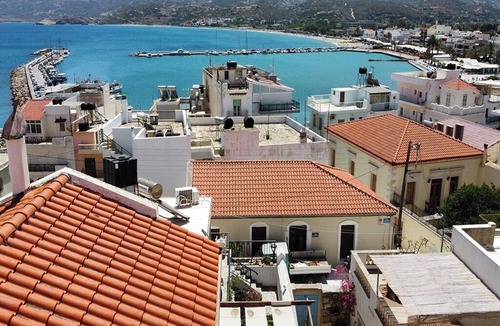 Sitia House | Idyllic city villa in Sitia with a view of the sea, a 4-minute walk to the beach.