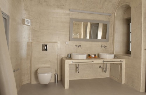 Kamari Apartment | Ikia Kriton - Cave apartment with jacuzzi