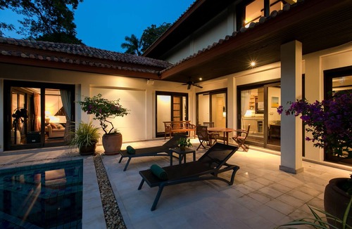 Kata Villa | Katamanda Villa Chanti pool with gardens near Kata beach