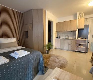 Nea Alikarnassos Apartment | KND Living Concept - Standard Room with Patio