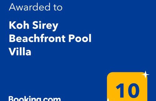 Siray House | Koh Sirey Beachfront Pool Villa