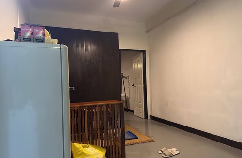 Rama 9 Apartment | Located at CBD Rama 9. Family room with 4 Double Bed (Share bath)