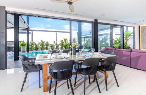 Ban Saiyuan Villa | Loft-Style Hyper Modern 4Br Villa Sunset garden 6 with 12x5m Salt Pool