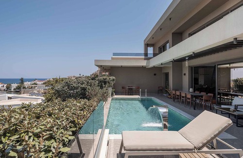 Kato Galatas Villa | Lusol Seafront Villa II-Free* Heated pool, 100m Sea