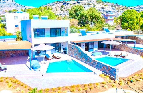 Pefkos Villa | Luxurious 6 persons Villa 'Selene 3' with private pool & mountain and countryside views