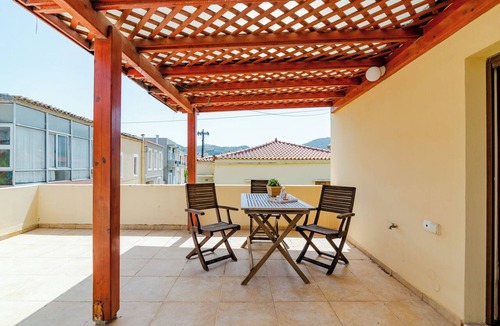 Archanes House | luxurious traditional stone villa built to make the Cretan summers milder