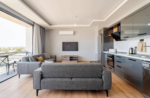 Bogaz Apartment | Luxury & Comfort: 2BR Apt with Full AC & Sea View