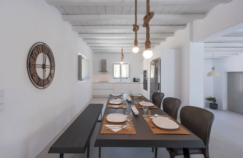 Paros House | Luxury Complex Ninemia Villas Country House with Sea View, Wi-Fi and Air Conditioning