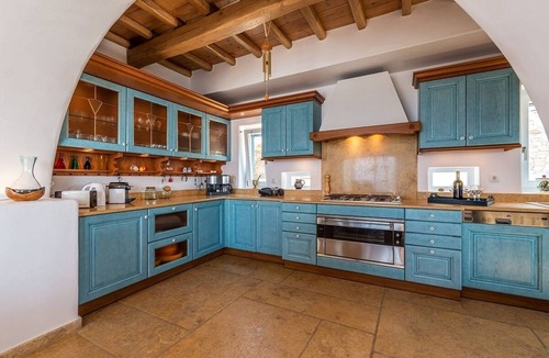 Agios Ioannis Villa | Luxury Estate 5 Bedroom Villa & Guest House, Private Infinity Pool and Panoramic Sea & Sunset Views