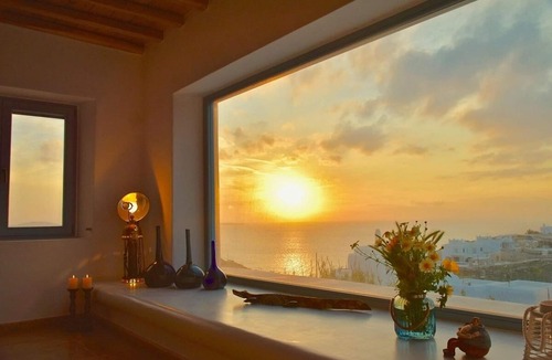 Agios Ioannis Villa | Luxury Estate 5 Bedroom Villa & Guest House, Private Infinity Pool and Panoramic Sea & Sunset Views