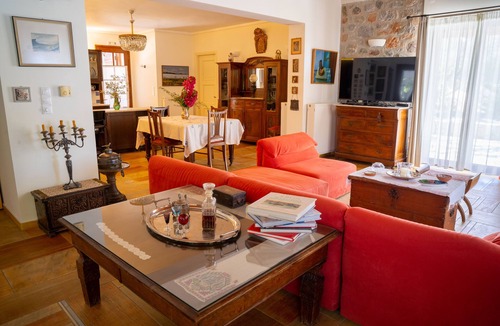 Alyfanta Villa | Luxury Stone-built 160sqm Villa in Olive Groove, On Waterfront