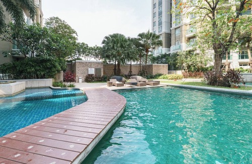 Rama 9 Apartment | Luxury Two-bedroom condo in Central Rama 9