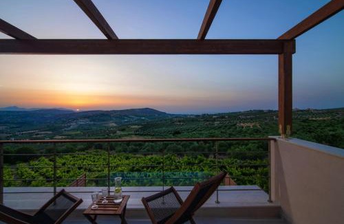 Episkopi Villa | Luxury Villa Malvasia with Seaview and Heated pool