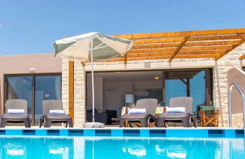 Frangokastellon Villa | Mary 1 Waterfront villa, Private pool, South Crete