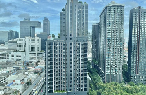 Rama 9 Condo | Minimal 2BD Downtown Bangkok | 7min MRT, Central Rama 9, Jodd Fair, Ratchada