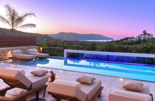 Filaki Villa | Minoas Lake Villa 2 Heated Pools 18 guests