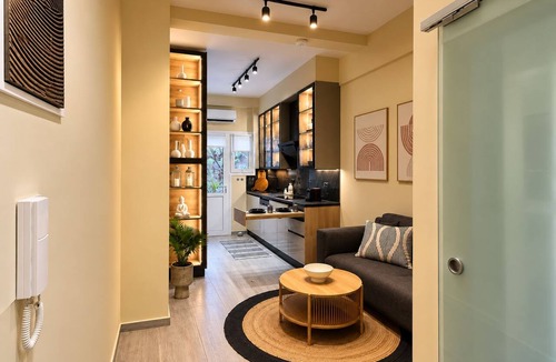 Pasalimani Condo | Modern 1-Bedroom Stay in Piraeus | Near the Port & Marina