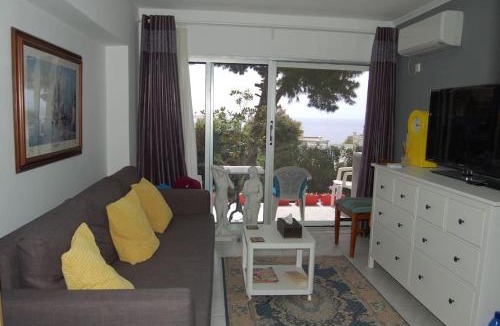Saronida Apartment | Modern Studio - Terrace & Seaview - Close to Beach