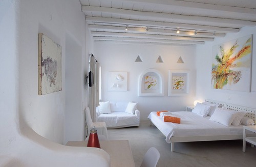 Agios Ioannis Villa | Mykonos Art Villa. 5 bedrooms private pool