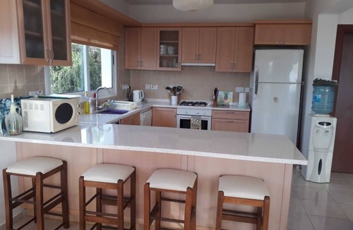 Bahceli Apartment | North Cyprus sunset sea views on quiet site with large private BBQ roof terrace