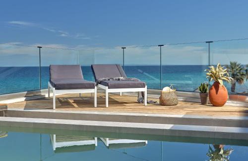Drosia Apartment | Oceanis Suites with Private Heated Pools and Sea View, by ZanteWize