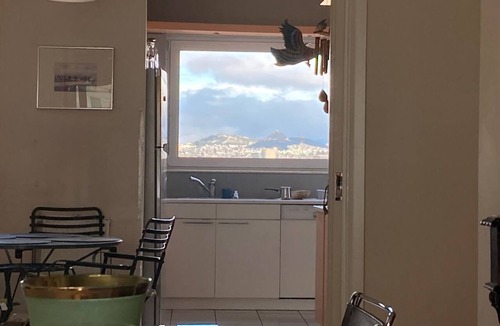Palaio Faliro Apartment | Paleo Faliro spacious bright, 125sqm, 3 mins walk to beach, Acropolis view