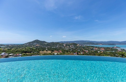Bophut Villa | Panorama Summit Villa - 4 Bedroom Pool Villa with Big Bhuddha View